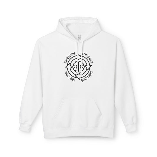 Strong men weak men cycle Hoodie