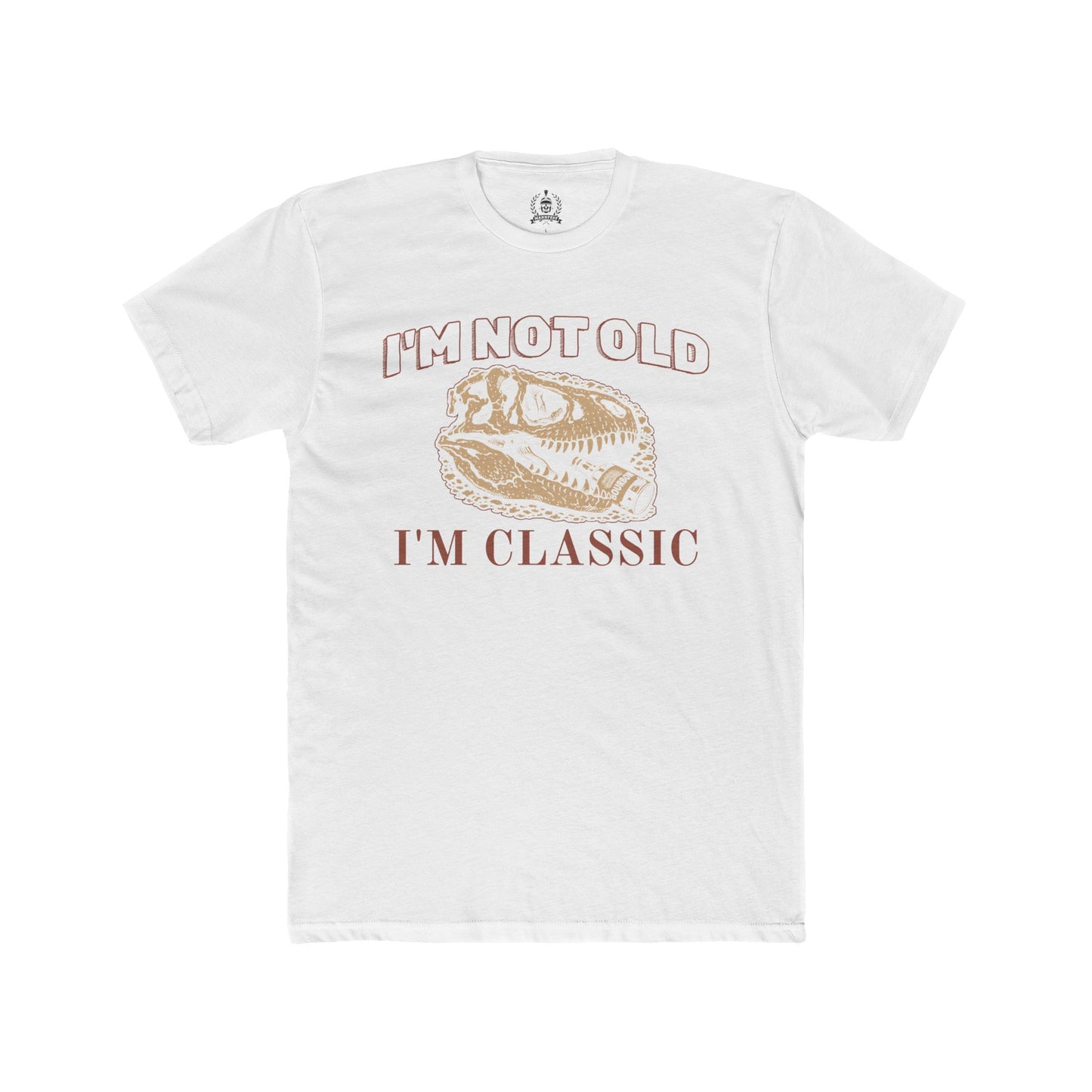 T-rex with bourbon T-shirt