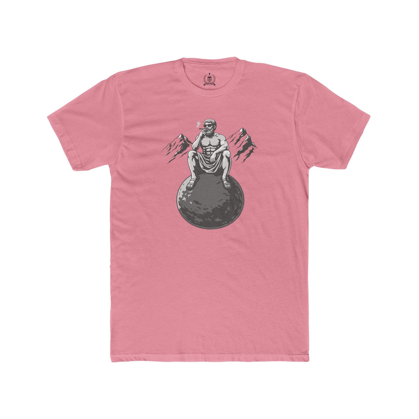 Sisyphus having a cigarette break T-shirt