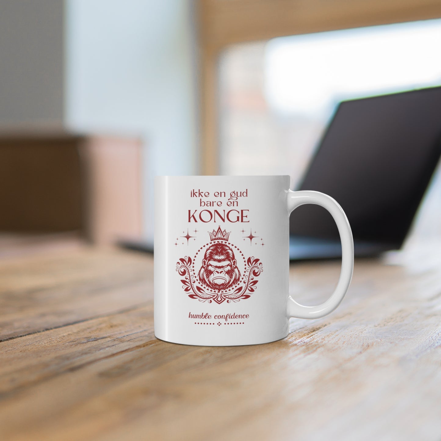 Not God just a King, in Norwegian - Mug