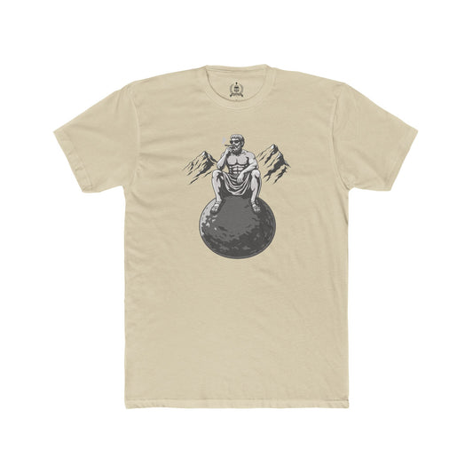 Sisyphus having a cigarette break T-shirt