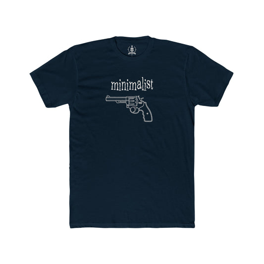 Minimalist revolver T-shirt