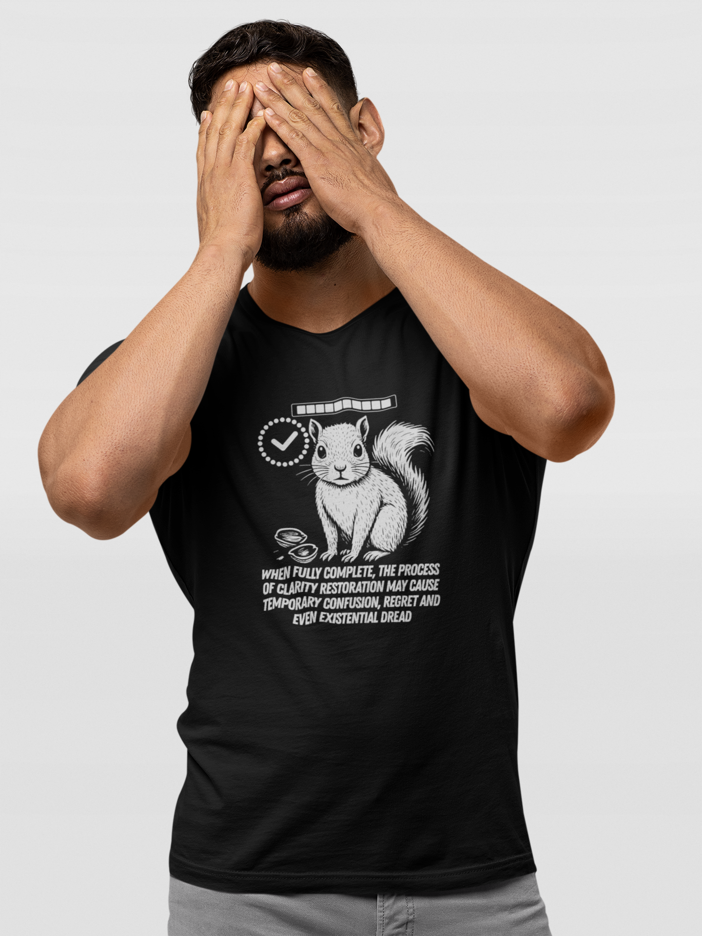 Post-nut clarity T-shirt