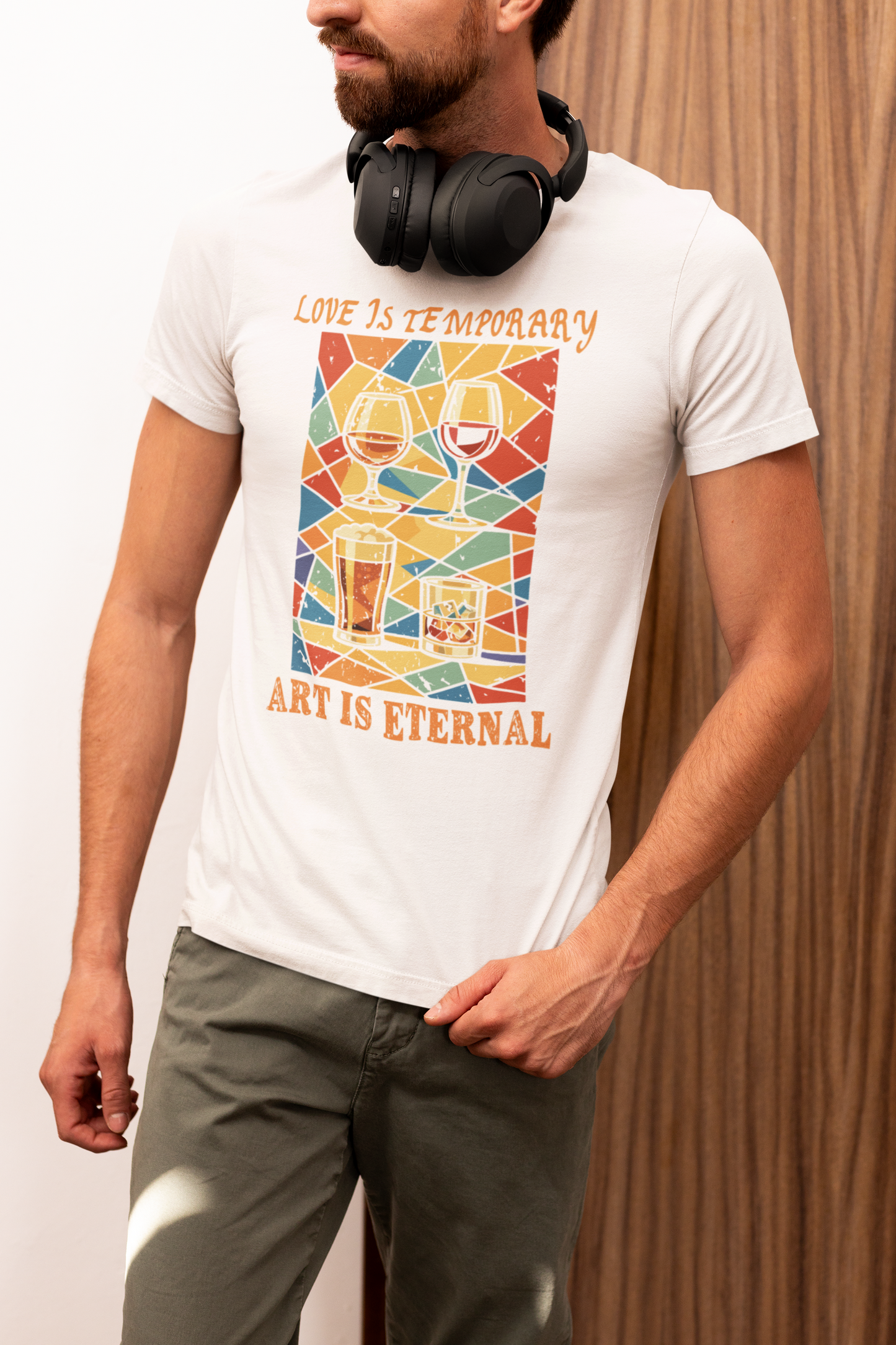 Love is temporary, Art is eternal - T-shirt