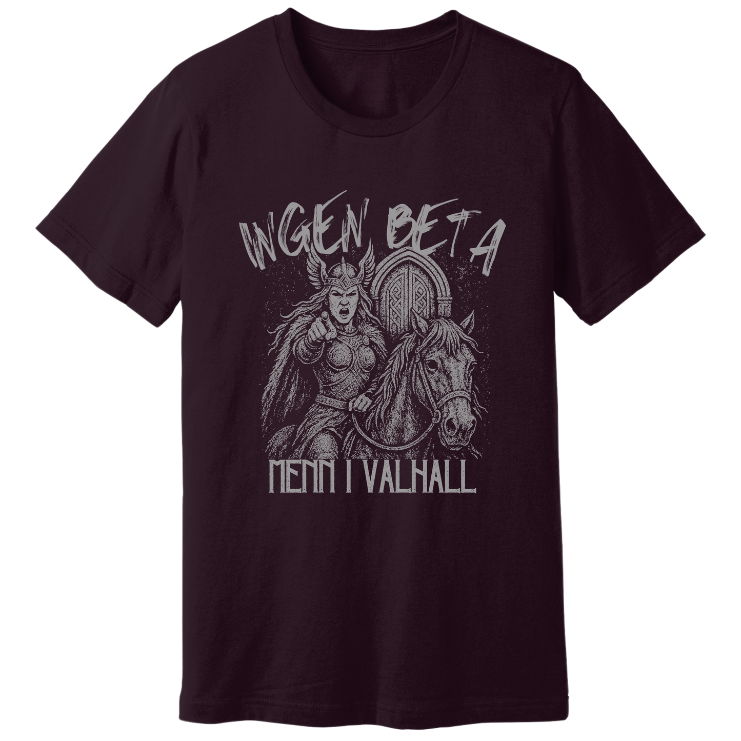 No beta males in Valhalla, Valkyrie - T-shirt