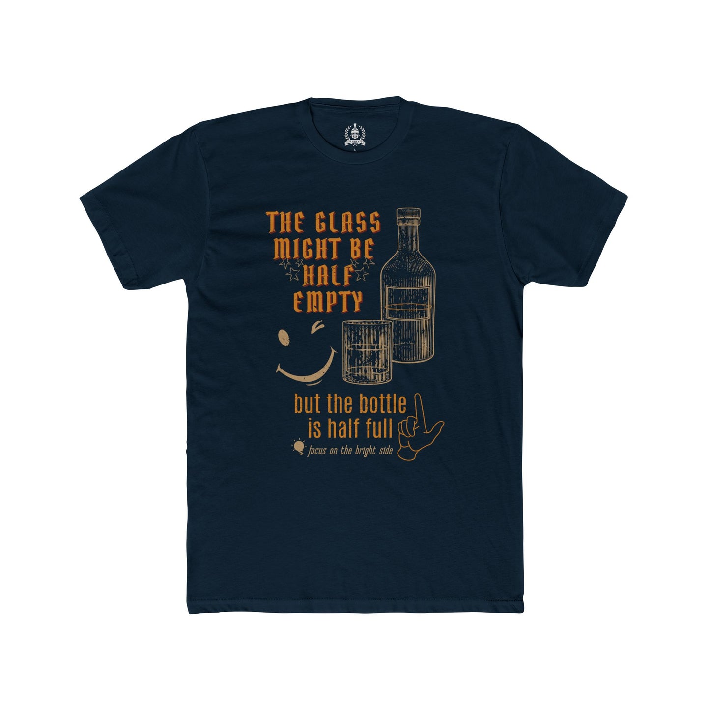 The bottle is half full T-shirt