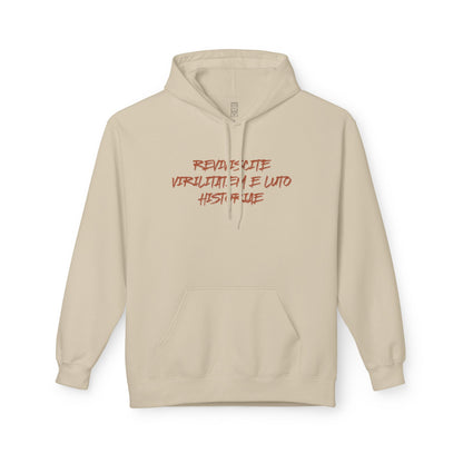 Revive manhood from the clay of history Hoodie