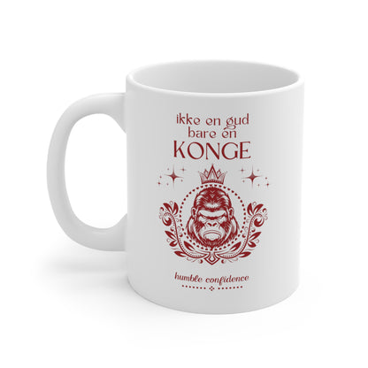 Not God just a King, in Norwegian - Mug