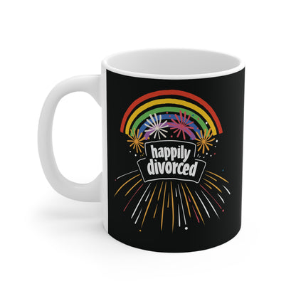 Happily divorced mug