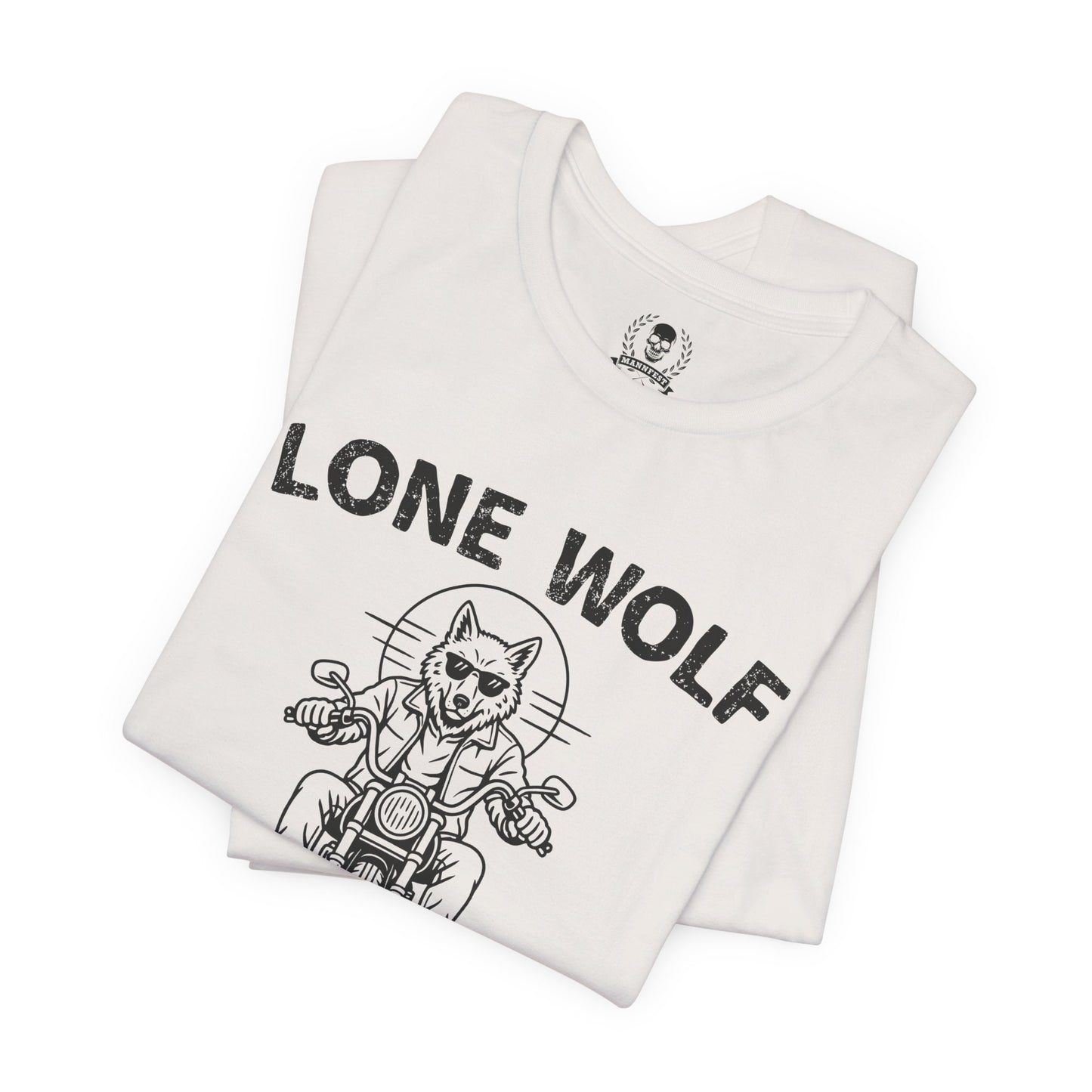 Lone Wolf, Schopenhauer quote - T-shirt