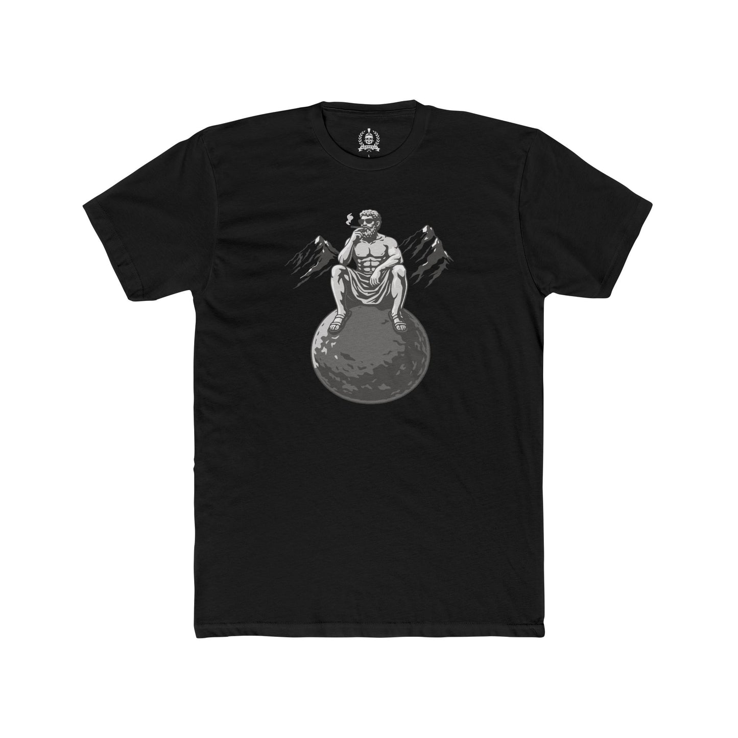Sisyphus having a cigarette break T-shirt