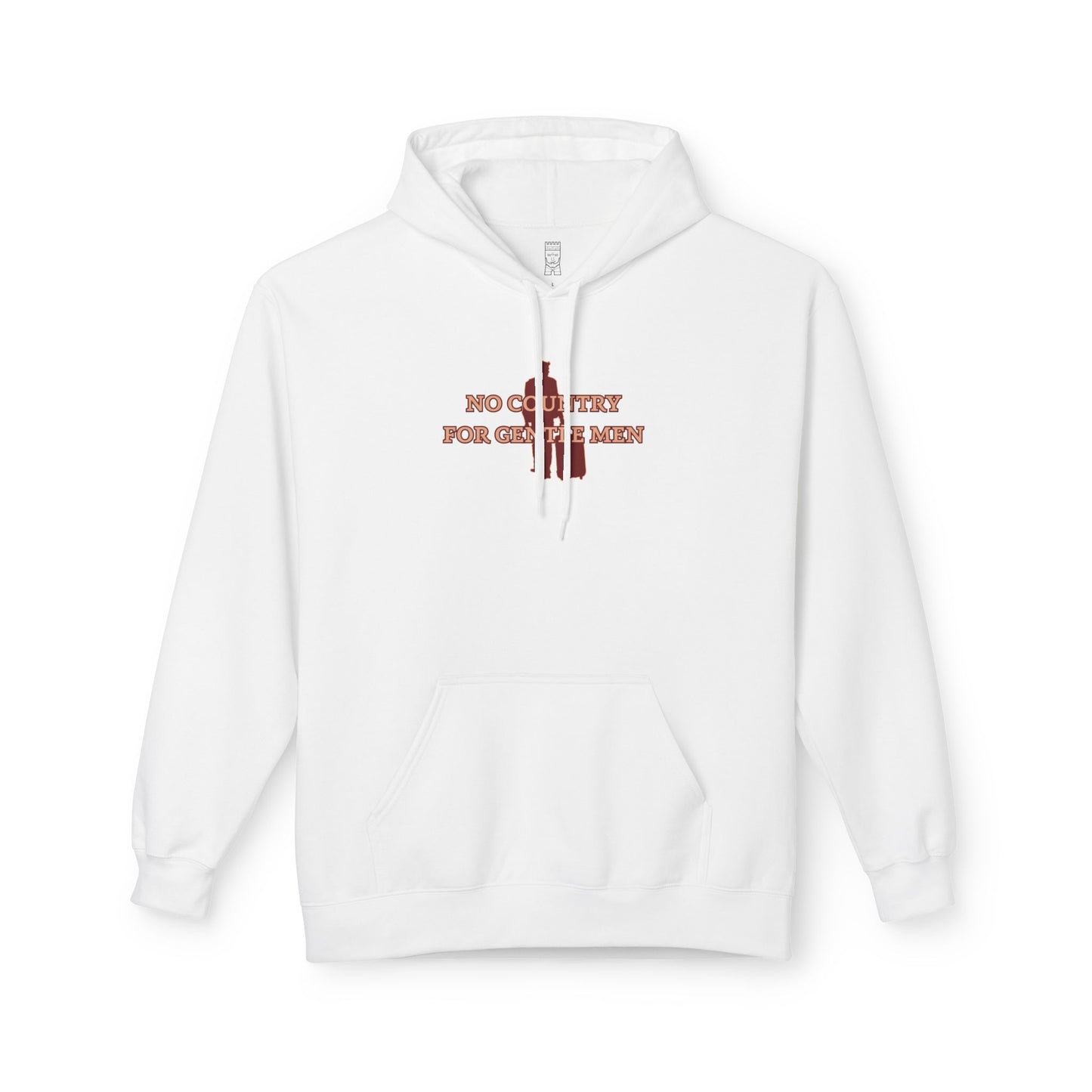 No country for gentle men Hoodie