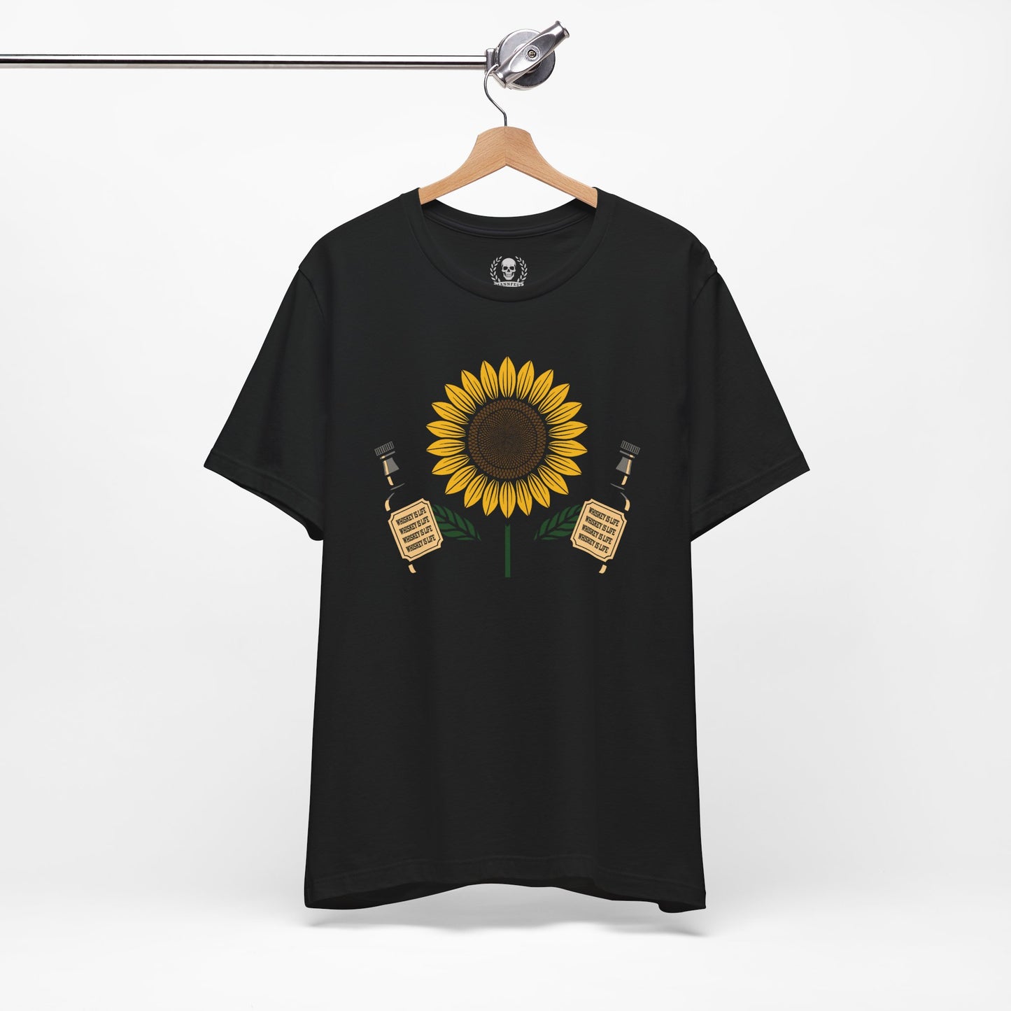 Sunflower holding whiskey T-shirt
