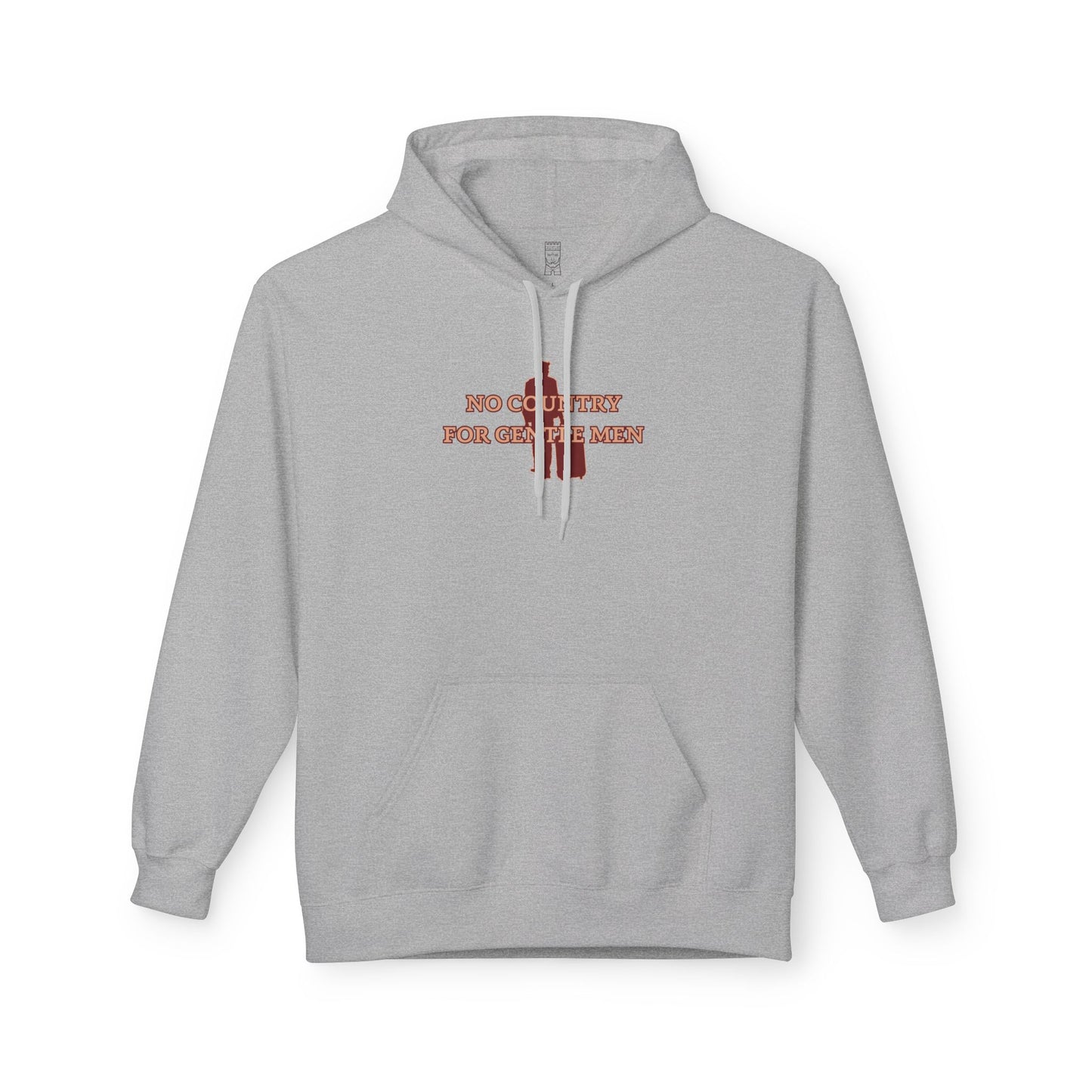 No country for gentle men Hoodie