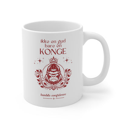 Not God just a King, in Norwegian - Mug