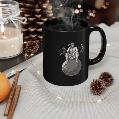 Sisyphus having a cigarette break Mug