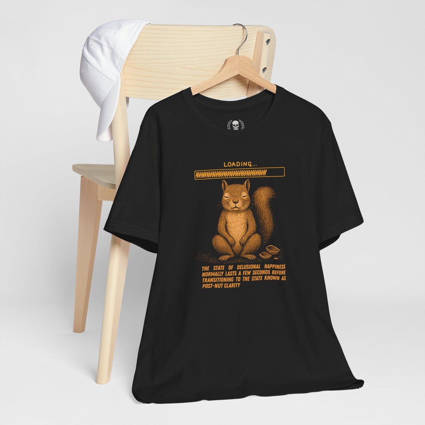 Pre-post-nut clarity T-shirt