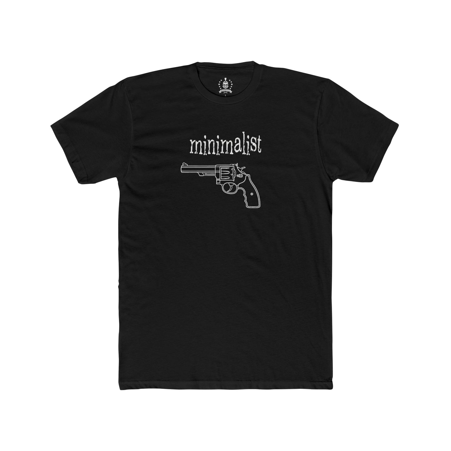 Minimalist revolver T-shirt