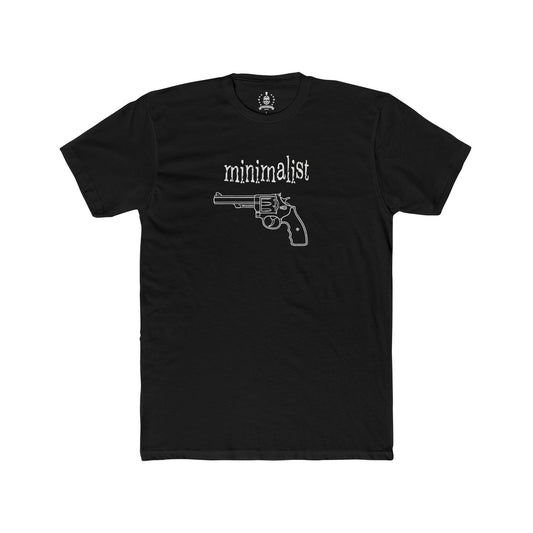 Minimalist revolver T-shirt