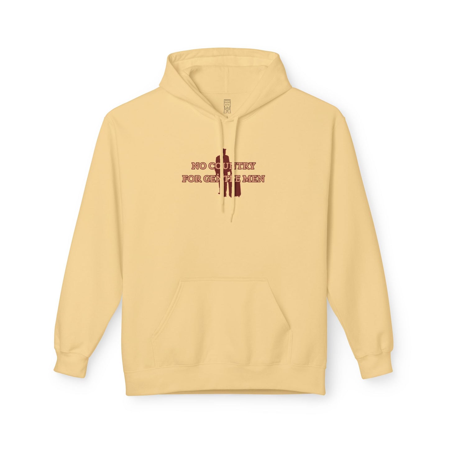 No country for gentle men Hoodie