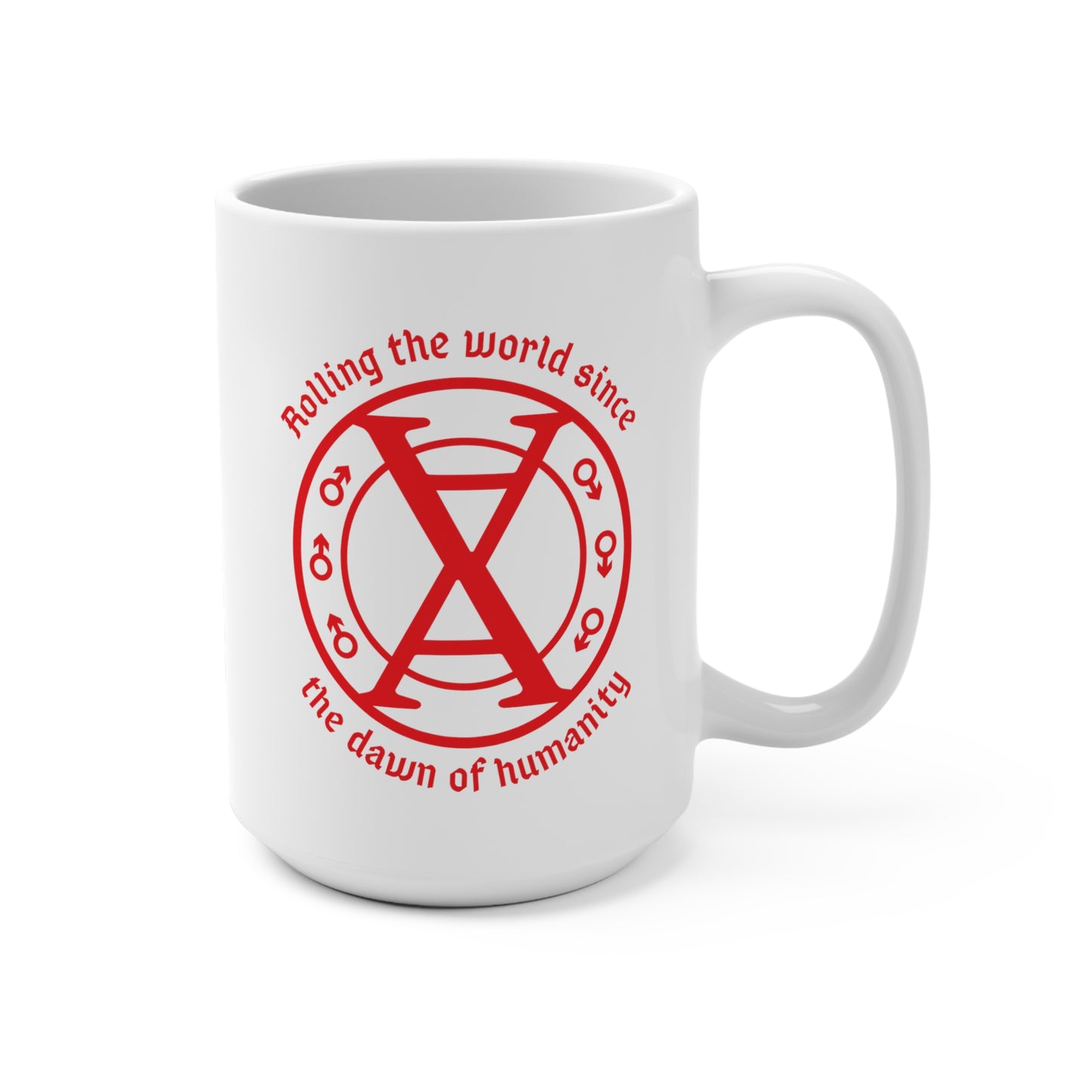 Rolling the world Mug