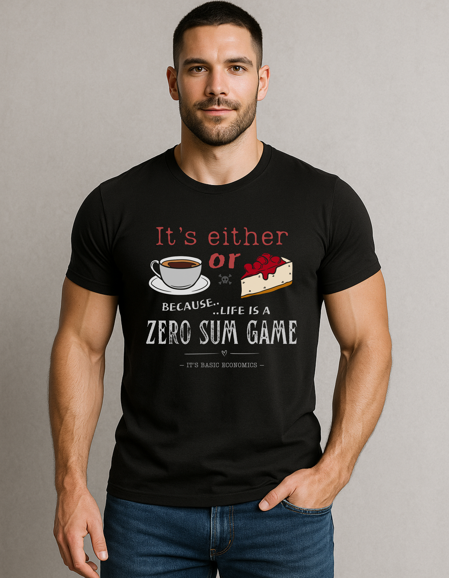 Coffee or cheesecake factory T-shirt