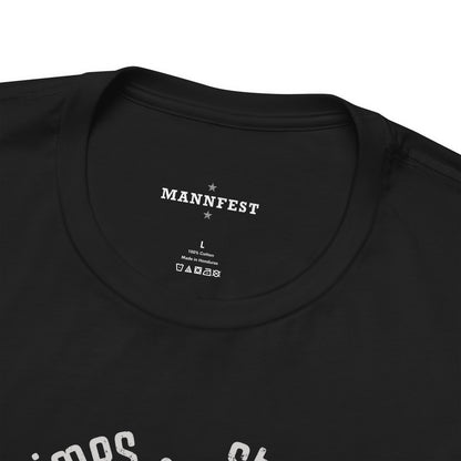 Strong men weak men cycle T-shirt