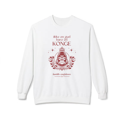 Not God just a King, in Norwegian - Sweatshirt
