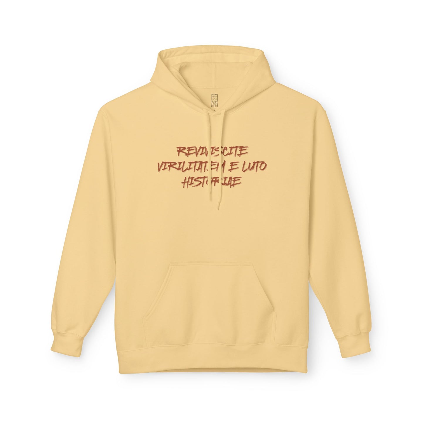 Revive manhood from the clay of history Hoodie