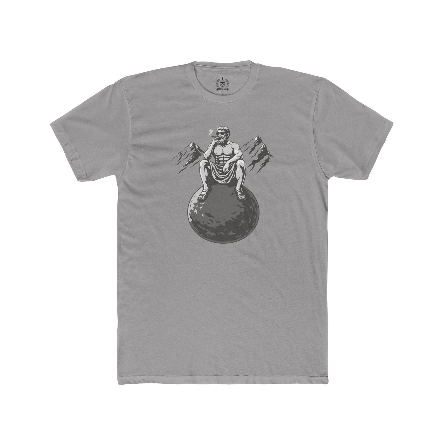 Sisyphus having a cigarette break T-shirt