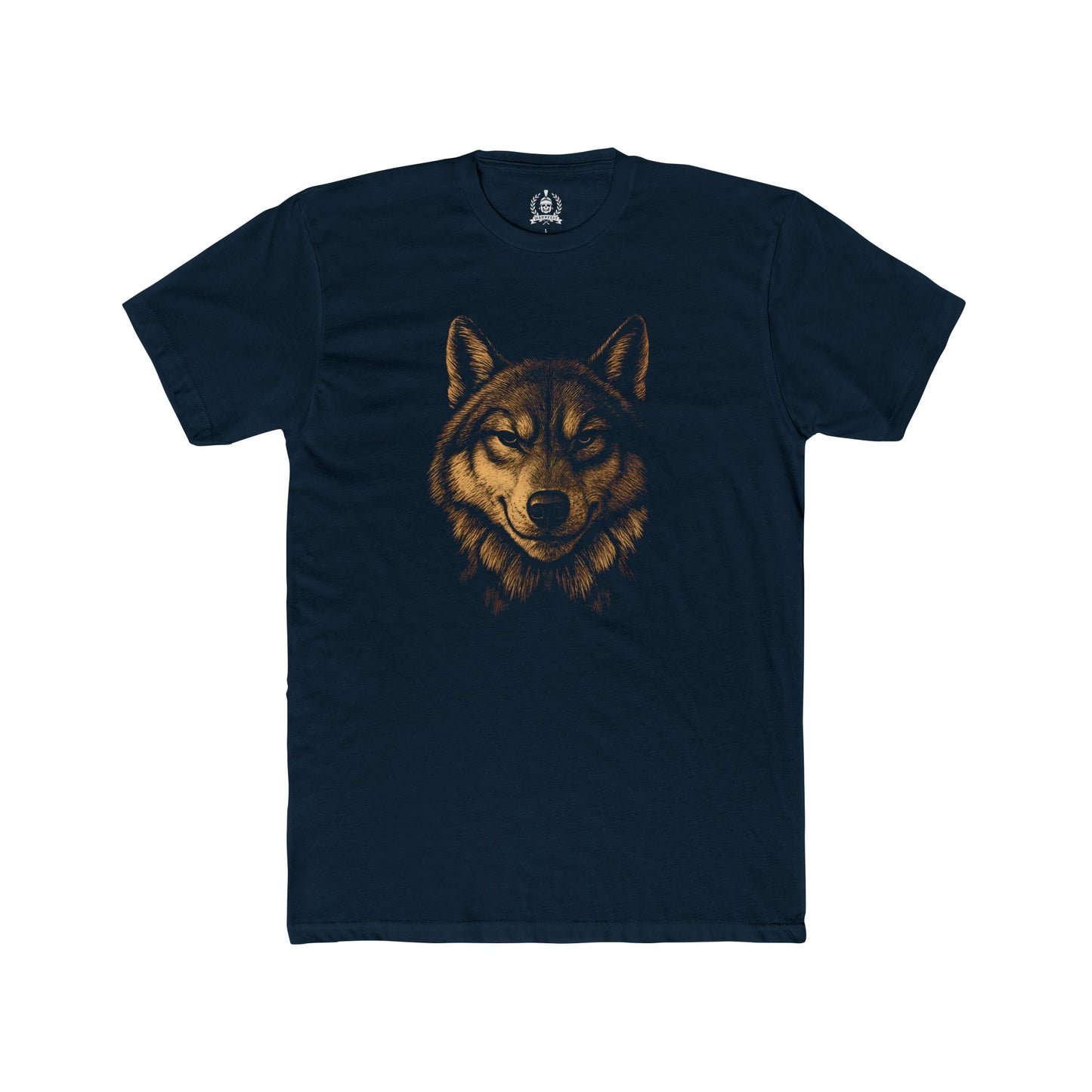 Sly smirking wolf T-shirt