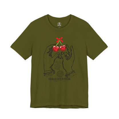 Cherries, certified fruit inspector - T-shirt