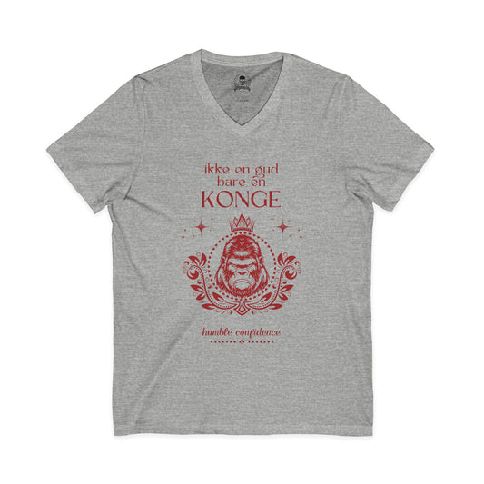Not God just a King, in Norwegian - V-neck T-shirt