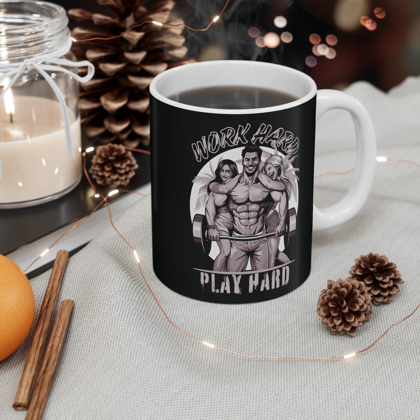 Work hard play hard Mug
