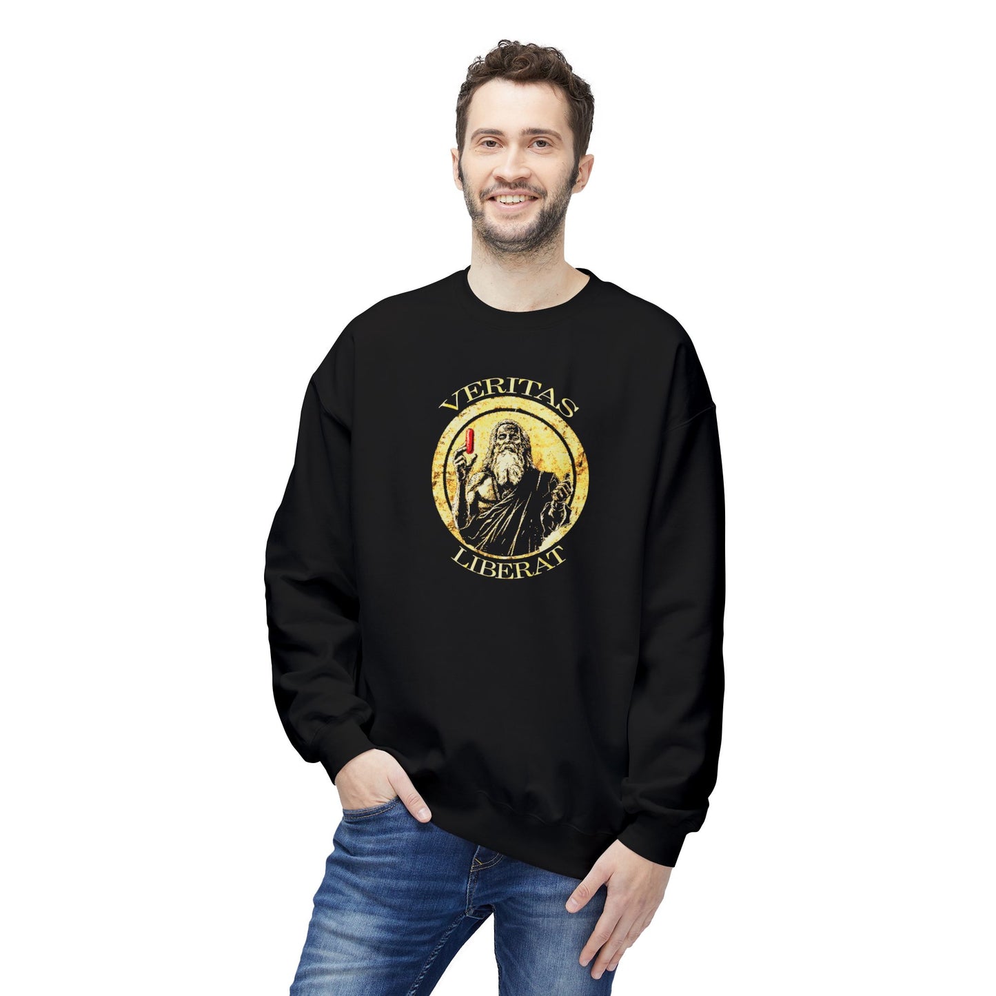 Truth liberates, red pill - Sweatshirt