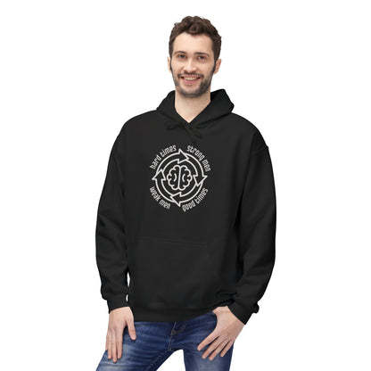 Strong men weak men cycle Hoodie