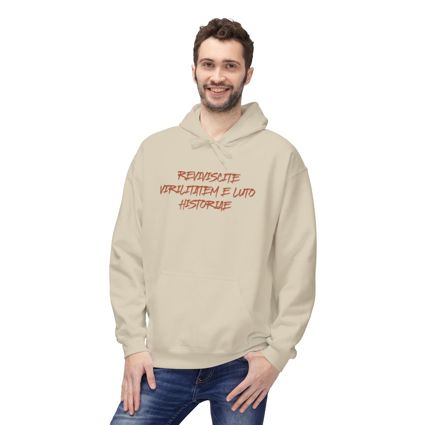 Revive manhood from the clay of history Hoodie