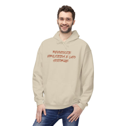 Revive manhood from the clay of history Hoodie
