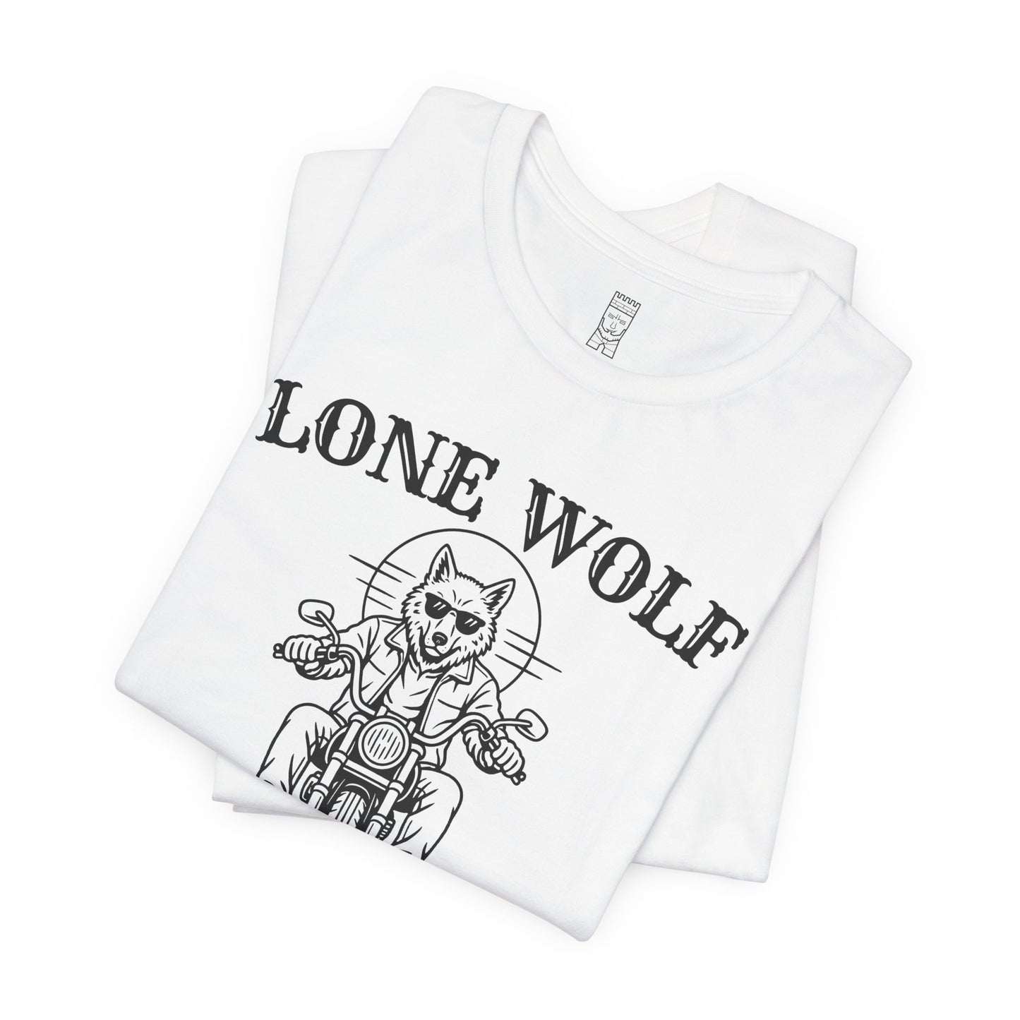Lone Wolf, Schopenhauer quote - T-shirt