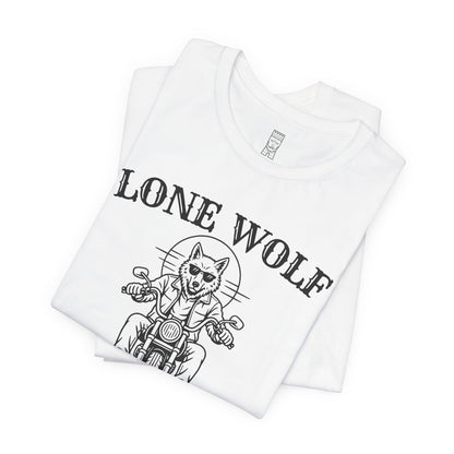 Lone Wolf, Schopenhauer quote - T-shirt
