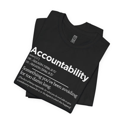 Accountability T-shirt