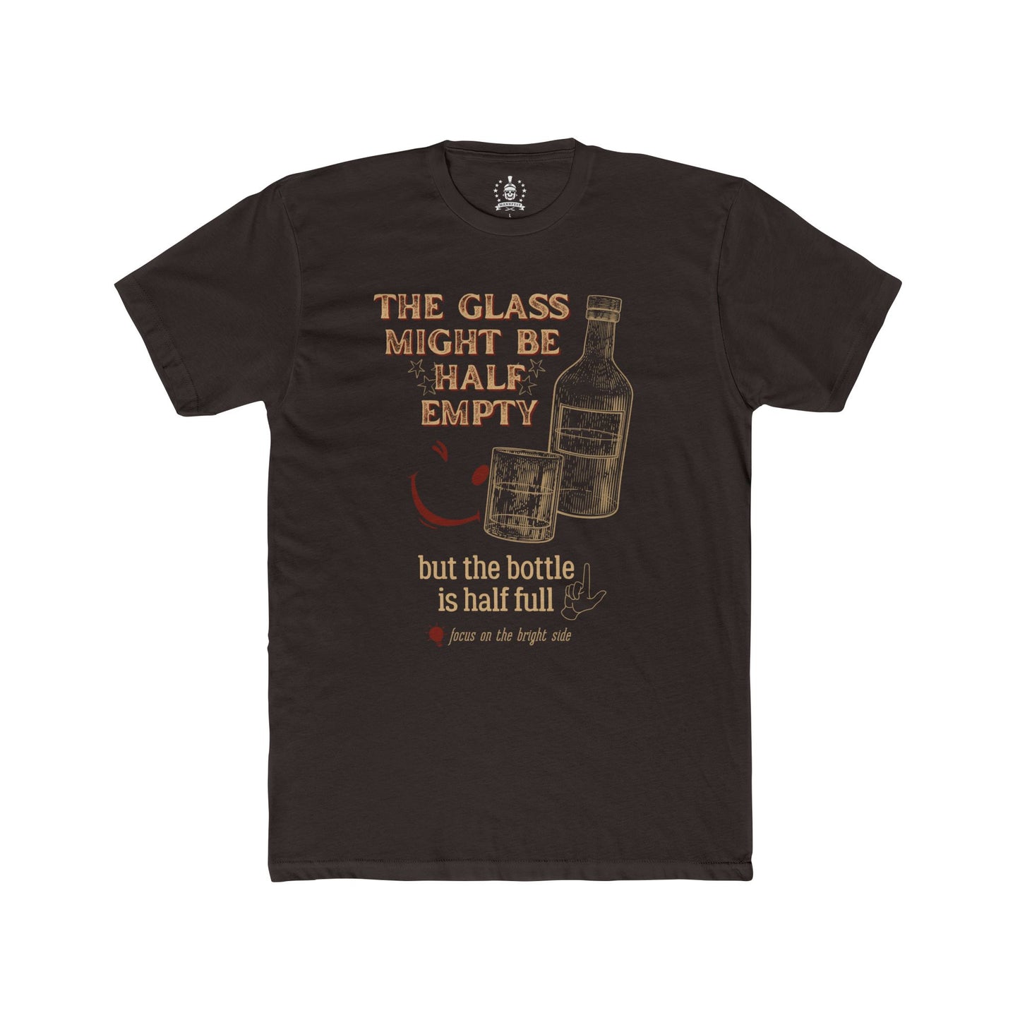 The bottle is half full T-shirt