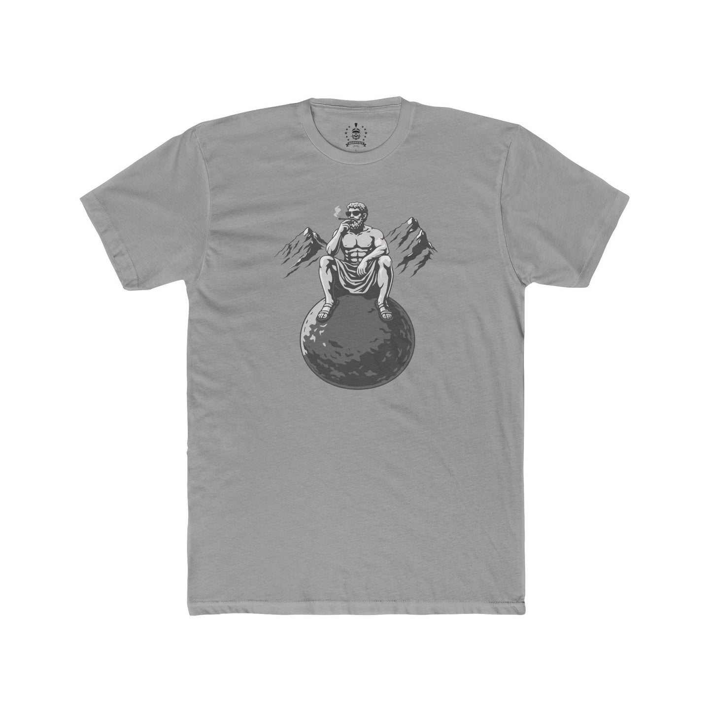 Sisyphus having a cigarette break T-shirt
