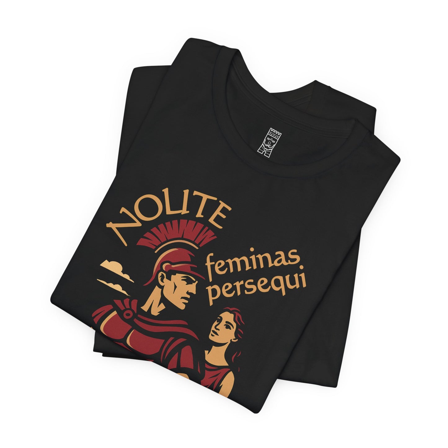 Don't chase women, chase excellence, in Latin - T-shirt