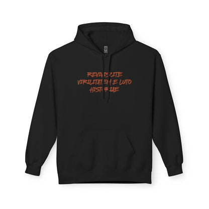 Revive manhood from the clay of history Hoodie
