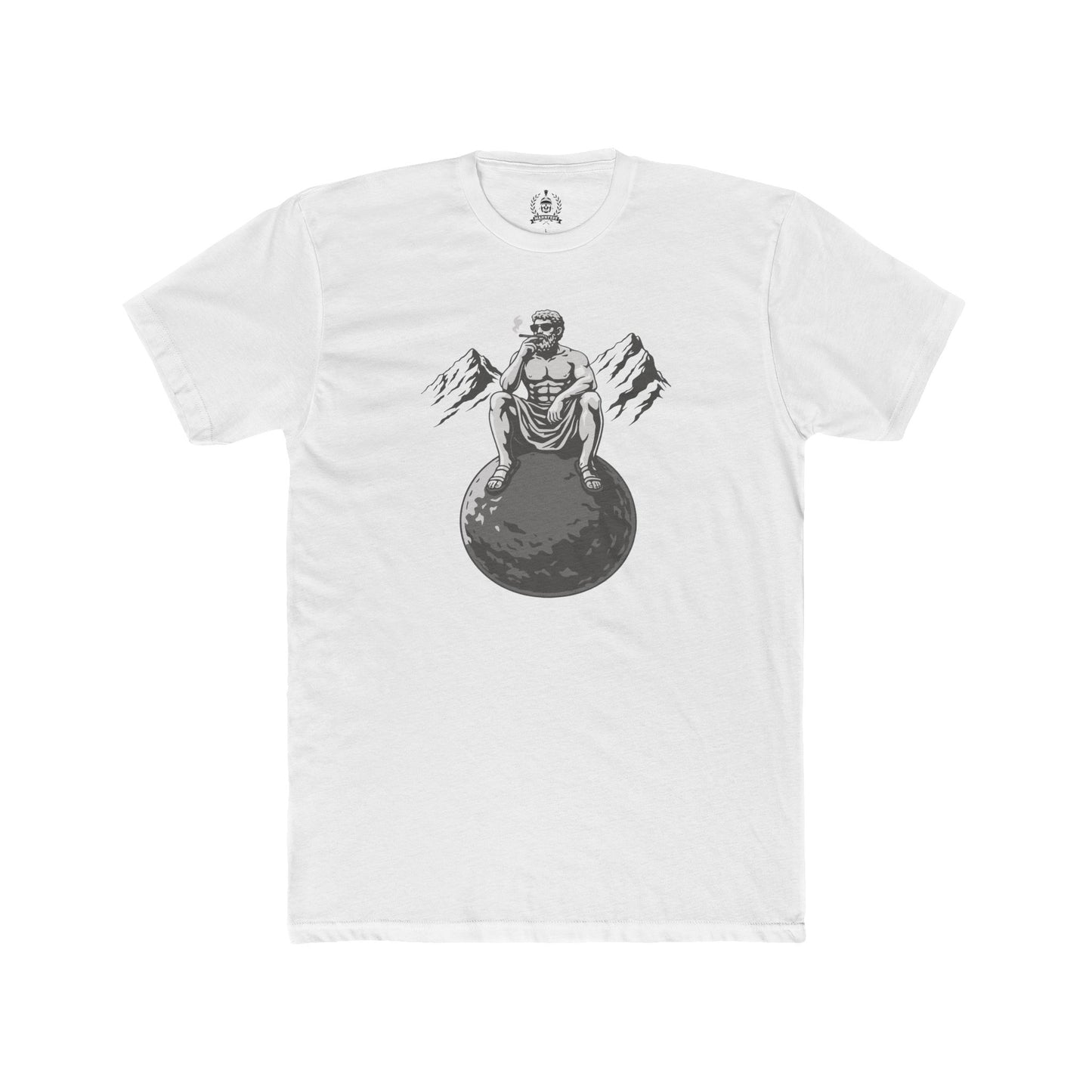 Sisyphus having a cigarette break T-shirt