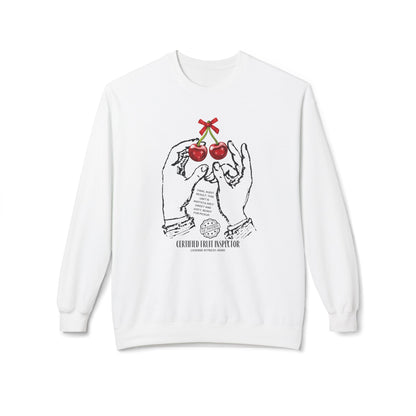Cherries, certified fruit inspector - Sweatshirt