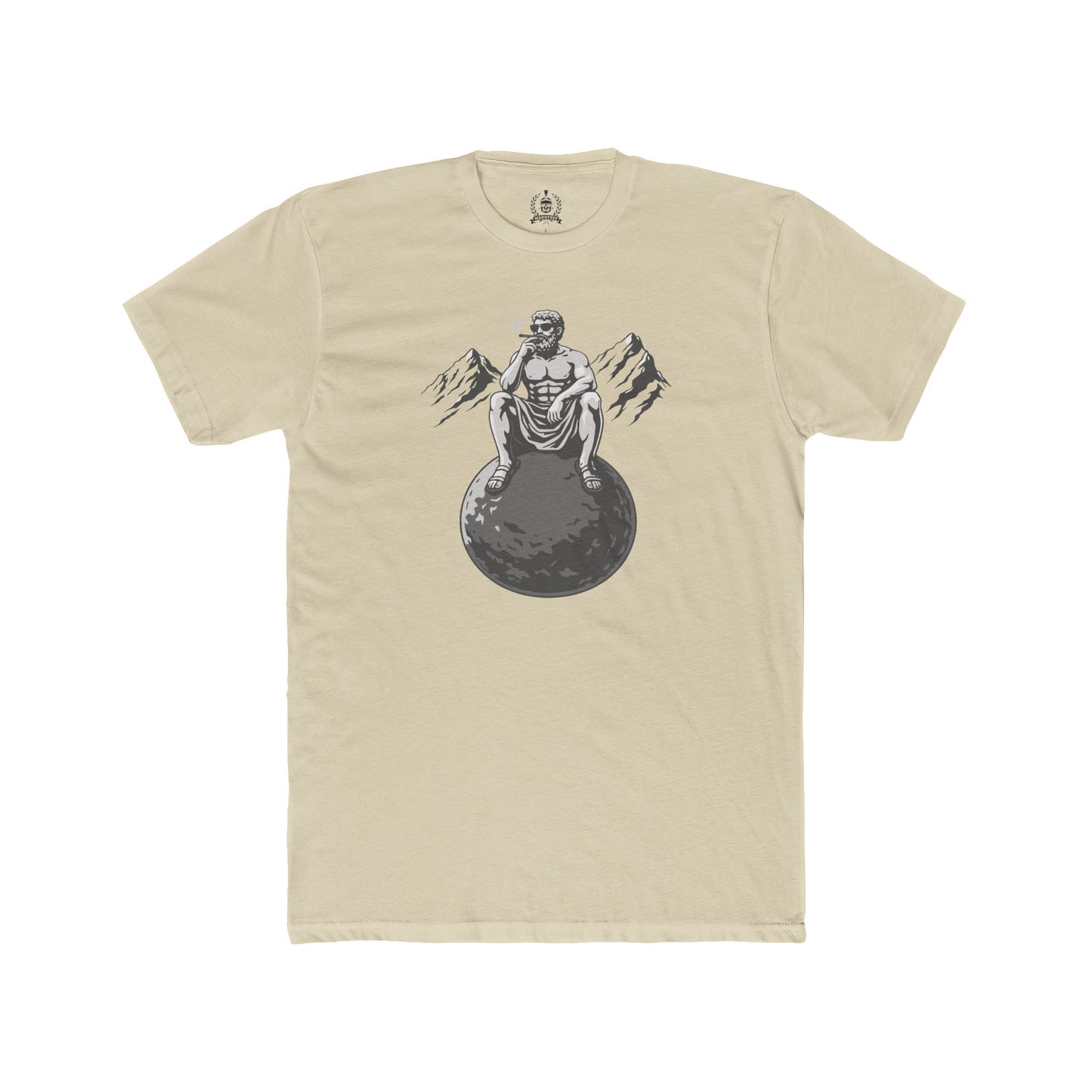 Sisyphus having a cigarette break T-shirt