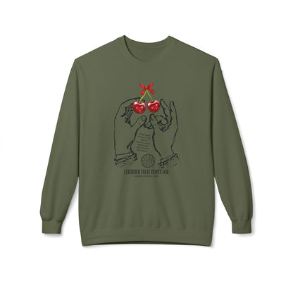 Cherries, certified fruit inspector - Sweatshirt