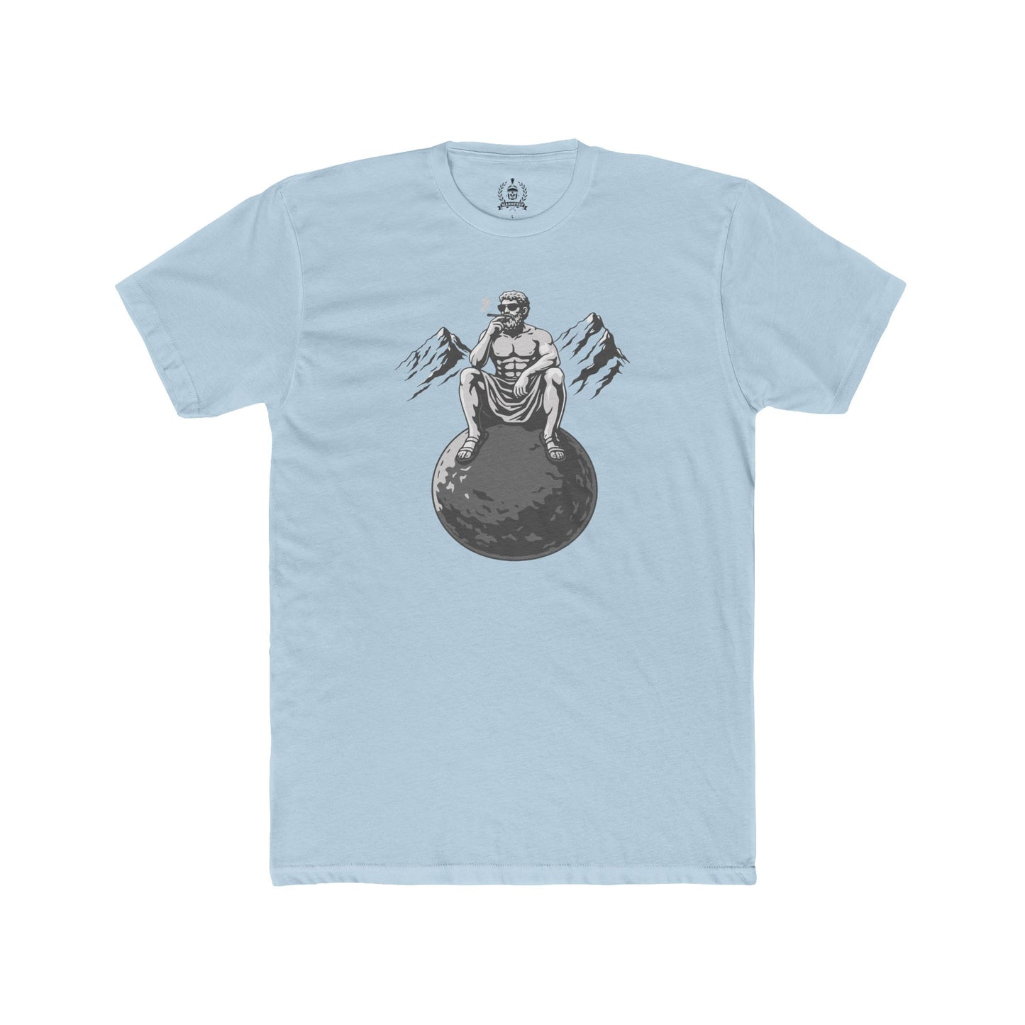 Sisyphus having a cigarette break T-shirt